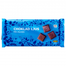 CHOKLAD LJUS, Молочный шоколад, Сертификат UTZ