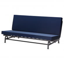 EXARBY ЭКСАРБИ, 3-местный диван-кровать, темно-синий