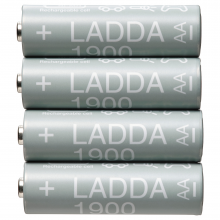 LADDA ЛАДДА, Аккумуляторная батарейка, HR06 AA 1,2 В