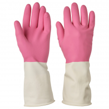 RINNIG РИННИГ, Хозяйственные перчатки, розовый
