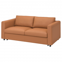VIMLE ВИМЛЕ, 2-местный диван-кровать, Гранн/Бумстад золотисто-коричневый